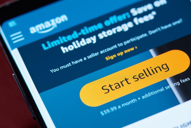 Amazon accounting start selling