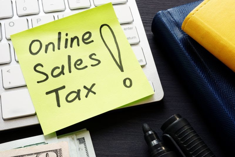 Alt tag: online sales tax memo note image