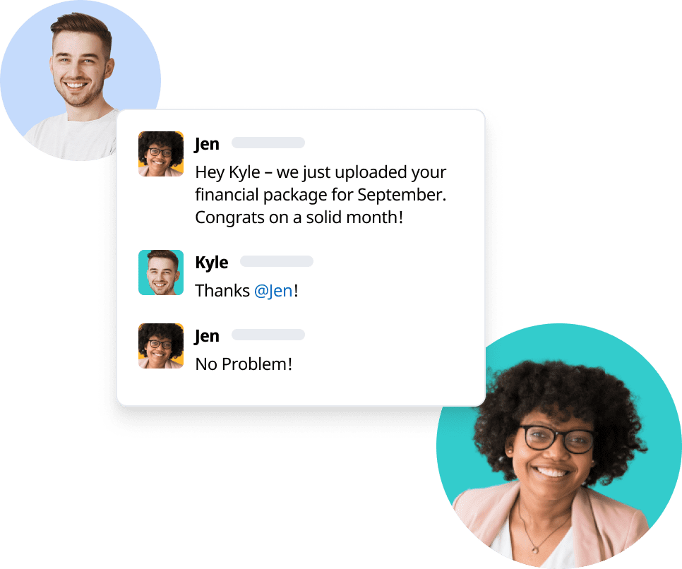 Chat with your bookkeeper in Slack